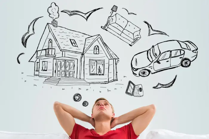 Pensieri tempo libero lavoro Areajob - ragazzo che sogna